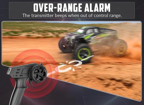 Miniatura 8 de RACENT Camión RC 1:16 4x4 Todo Terreno Coche RC de Alta Velocidad 40KPH Control Remoto para Adultos
