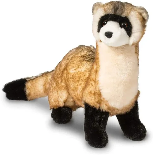 Miniatura 2 de Douglas Vince - Peluche de hurón con patas negras