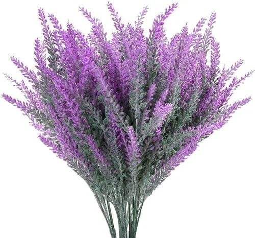 Miniatura 28 de Paquete de 10 enredaderas artificiales colgantes, hiedra falsa, sauce llorón, hojas verdes, plantas de plástico, guirnalda sintética resistente a