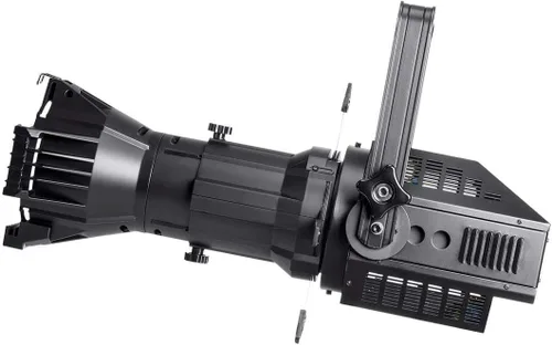 Miniatura 3 de Monoprice COB LED elipsoidal - Blanco, 200 vatios, 3200 K, 19 grados, con soporte Gobo, control DMX de 3 canales, serie Stage Right