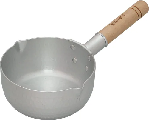 Taniguchi Metal Maceta plana para nieve, profunda, 6.3 pulgadas (6.3 in), fabricada en Japón