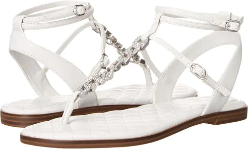 Miniatura 7 de GUESS Women's Brighti Flat Sandal