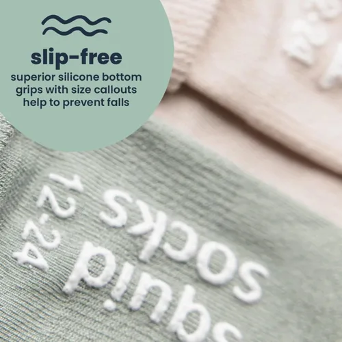 Miniatura 79 de squid socks Calcetines de viscosa de bambú 0-6M, 6-12M, 12-24M y 2T-3T Calcetines que se mantienen puestos