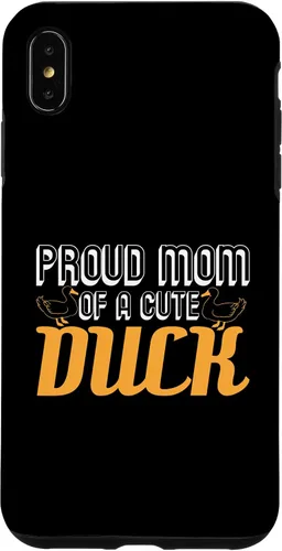 Miniatura 8 de Funda para iPhone XR Goose Mallard Quack Joke Cute Mommy Duckling Mom Duck Lover Case