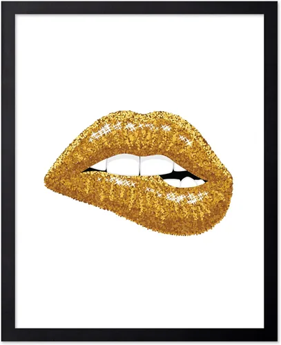 Miniatura 95 de Poster Master Impresión de labios dorados, póster de mordida de labio, arte moderno y minimalista, regalo bohemio para hombres y mujeres, diseño