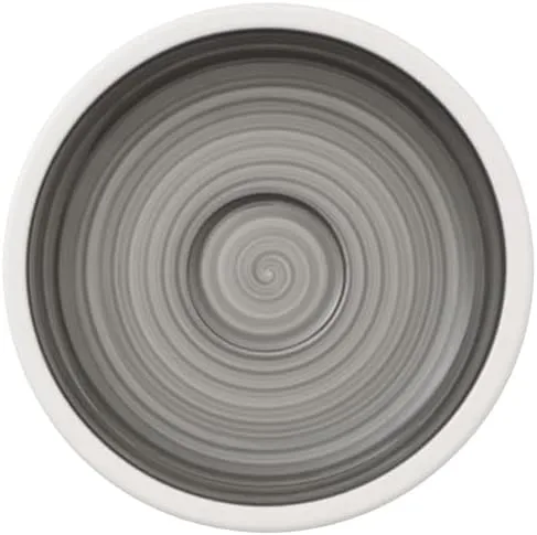 Miniatura 6 de Villeroy & Boch - Fabricación Rock Glow cafe au lait platillo, platillo discreto hecho de porcelana premium, apto para lavavajillas, cobre, negro
