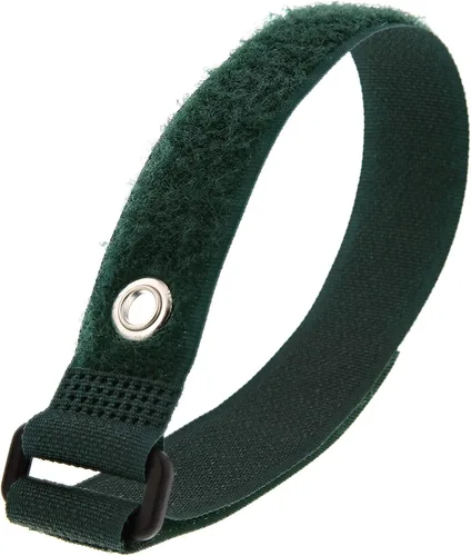 Miniatura 10 de Reusable Cinch Straps - tamaños variados, Verde