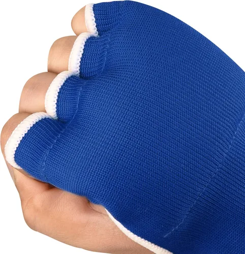 Miniatura 4 de FISTRAGE - Guantes de boxeo para boxeo, para puñetazos, elásticos acolchados debajo de las manoplas, soporte rápido de muñeca larga, protector