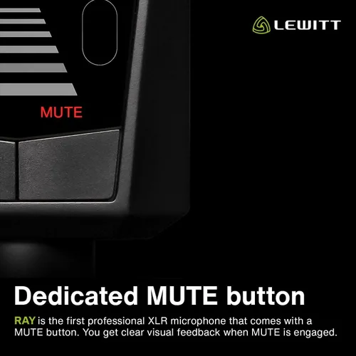 Miniatura 4 de LEWITT Micrófono de condensador RAY XLR con auto