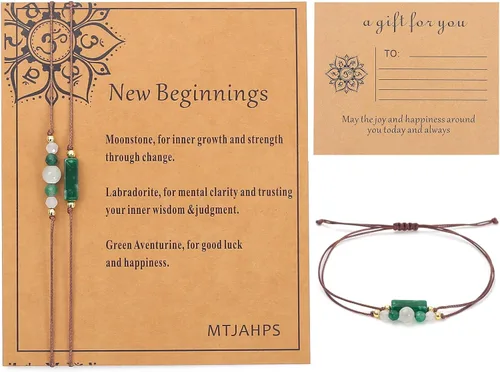 Miniatura 14 de Pulsera de protección, protección empática, cristales de obsidiana negra y pulsera de piedras curativas para mujeres, suerte, ansiedad y pulsera