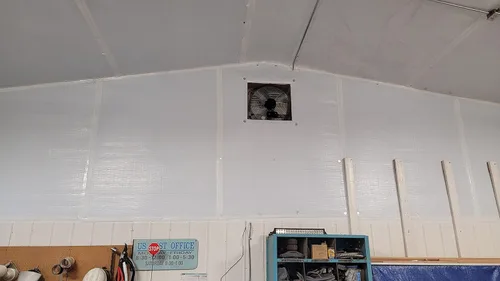 Miniatura 4 de Cinta de sellado de barrera de vapor blanca de 6 pulgadas de ancho x 180 pies de largo - 1 rollo impermeable e ideal para espacios de acceso