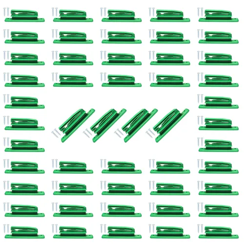 Miniatura 9 de Clavo eléctrico del aislador Polytape del poste de madera de la cerca en los aisladores PolyTape para la alta resistencia PK25 en negro
