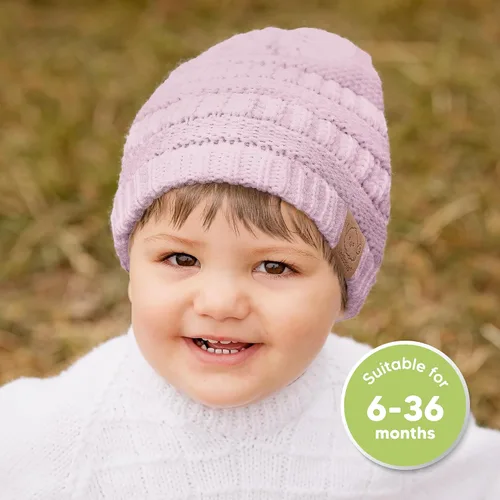 Miniatura 47 de KeaBabies 3-Pack Baby Beanies for Boys, Girls - Stretchy Knit Baby Hats, Cute Newborn