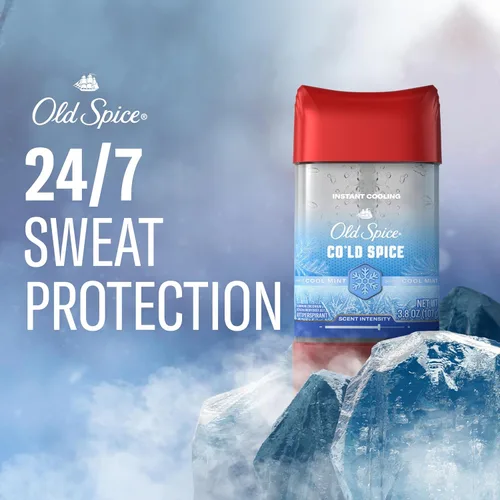Miniatura 2 de Old Spice Red Collection - Desodorante antitranspirante + gel de baño para hombres, especias frías con aroma a menta fresca, protección contra