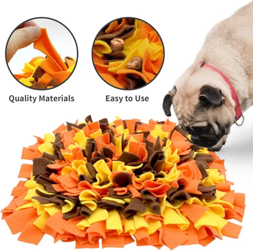 Miniatura 3 de LIVEKEY Alfombrilla de Olfato para Perros, Alfombrilla de Alimentación para Perros, Alfombrillas de Entrenamiento de Nariz para Instinto de Forrajeo