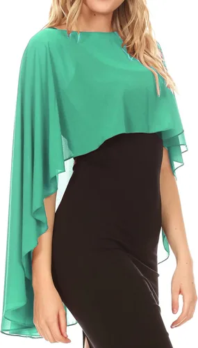 Miniatura 4 de Sakkas Anya - Capa de gasa suave para mujer, para boda, dama de honor, novia, bolero