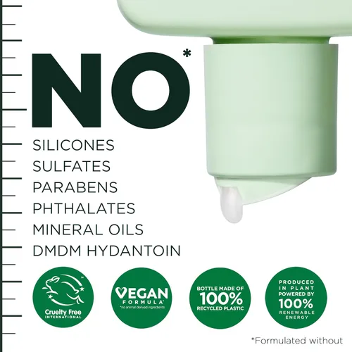 Miniatura 6 de Garnier Fructis Hair Filler Champú reparador de color con ceramida, champú suavizante y sin sulfatos para cabello teñido y decolorado, 10.1 onzas