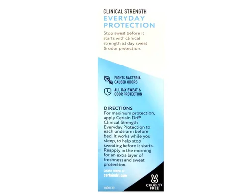 Miniatura 5 de Certain Dri Everyday Strength - Antitranspirante/desodorante clínico Morning Fresh Solid, 2.6 onzas, paquete de 3