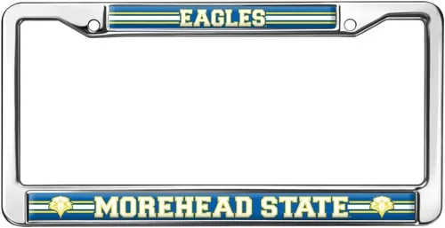 Miniatura 96 de Texas A&M University - Texarkana Mascot - Marco de metal estándar para placa de matrícula de tamaño completo