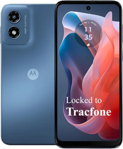 Tracfone Motorola Moto g Play 2024 [Promoción de Activación] Bloqueado a Tracfone, 64GB, Incluye 1500Min/1500Txt/1500MB, Plan de Servicio de 365