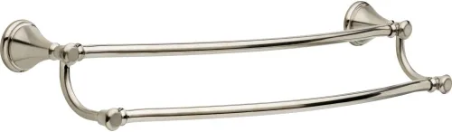 Delta Faucet Cassidy Barra para toallas doble de 24 pulgadas, 79725-SS Inoxidable