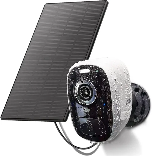 Miniatura 8 de Cámaras de seguridad magnéticas inalámbricas para exteriores – Cámara WiFi alimentada por batería para el hogar, video 2K, visión nocturna a