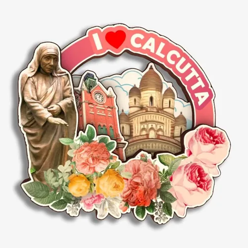 Miniatura 11 de Agra India - Imán de nevera de madera 3D de madera hecho a mano para viajes, recuerdos de ciudad, imán para nevera, decoración del hogar, regalo -719