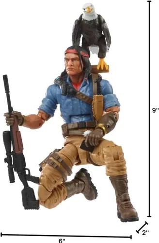 Miniatura 4 de G.I. Joe Classified Series Spirit Iron-Knife - Figura de acción 36, juguete premium coleccionable, múltiples accesorios, escala de 6 pulgadas, arte