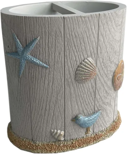 Miniatura 25 de Sweet Home Collection - Colección de accesorios de baño, diseños únicos decorativos y hermosos para decoración de baño, dispensador de loción/jabón