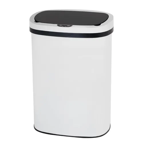 Miniatura 10 de Basurero de cocina con sensor de movimiento automático con tapa, cubo de basura sin contacto de 50 litros/13 galones, cubo de basura impermeable