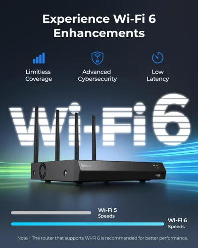 Miniatura 2 de REOLINK NVR WiFi 4K 16CH con Wi-Fi 6 y WiFi de doble banda de 2.4/5 GHz, disco duro de 2 TB integrado, compatible con cámaras Reolink
