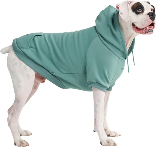 Miniatura 10 de Spark Paws Sudadera con capucha para perro, suéter de primera calidad para perros pequeños, medianos y grandes Trajes cálidos para bulldogs
