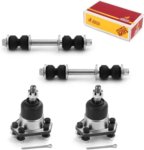 Miniatura 81 de Metrix Premium Chassis Parts - Juego de 4 piezas de articulación de rótula superior y barra estabilizadora delantera para Ford Ranger RWD 1998-2011