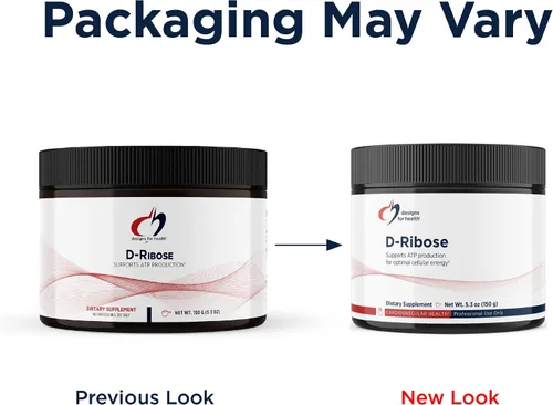 Miniatura 4 de Designs for Health D-Ribosa en polvo – Suplemento de D-ribosa pura de 5000 mg – Puede apoyar a atletas, entrenamientos, energía + músculos – Mezcla