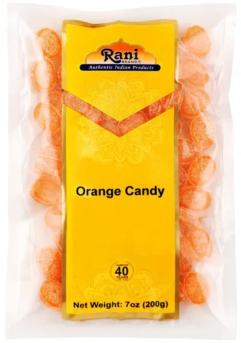 Miniatura 9 de Rani Center Fruits Candy 7oz (200g) Envueltas Individualmente ~ Deliciosas Golosinas Indias Vegano Apto para Gluten Sin OMG De Origen Indio
