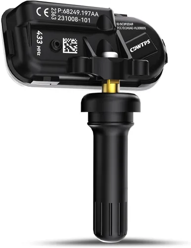 CDWTPS Sensores de monitor de presión de neumáticos, 434 MHz, compatibles con Dodge RAM Jeep Cherokee 2014-2021, reemplazo # 68249197AA
