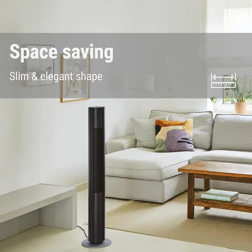 Miniatura 3 de Stadler Form Ventilador de torre Peter, energéticamente eficiente y silencioso con 29 dB(A), con control remoto, función de oscilación, 6 niveles