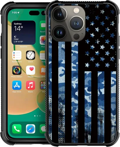Miniatura 23 de Funda compatible con iPhone X/XS, diseño de bandera estadounidense de béisbol, TPU suave, a prueba de golpes, de vidrio templado, para iPhone X/XS