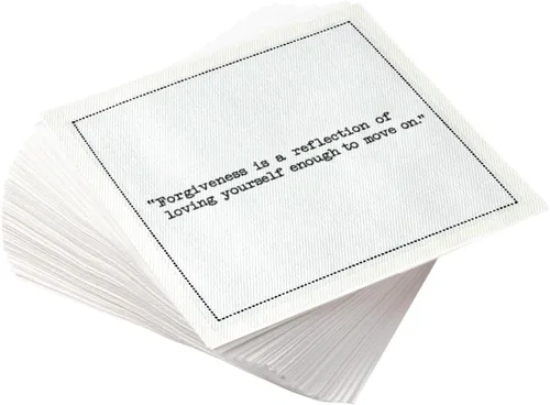 Miniatura 43 de Five Star Funny Dog Quotes Servilletas de cóctel de algodón blanco 50 servilletas de bebidas desechables de lujo con citas ingeniosas de perros