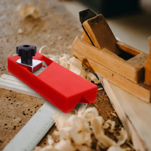 Miniatura 9 de DOITOOL Cepilladora de madera manual compacta, herramienta de mano de 45 grados para proyectos de carpintería de bricolaje, cepilladora de plástico