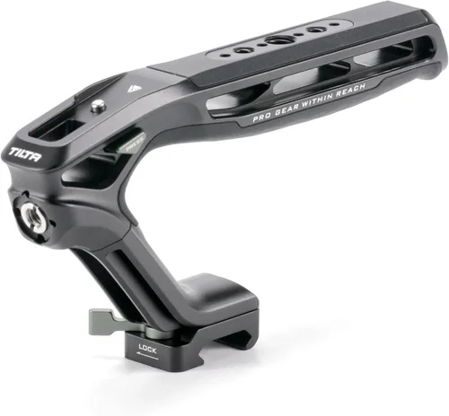 Tilta Mango Superior Xeno para Cineastas y Cámaras - Negro | Construcción de Aleación de Aluminio y Silicona | Roscas de 1/4"-20 y 3/8"-16 con