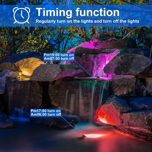 Miniatura 2 de Luz de inundación LED RGB para exteriores, 50 W, reflectores que cambian de color, focos de iluminación de paisaje, impermeable, luz de paisaje