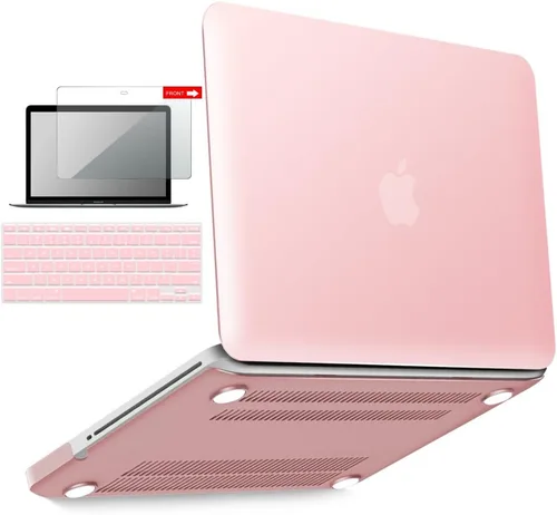 Miniatura 12 de IBENZER Compatible con MacBook Pro de 13 pulgadas A1278 Release 2012-2008, carcasa rígida de plástico con teclado y cubierta de pantalla para Apple