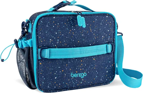 Miniatura 32 de Bentgo Kids Prints Lunch Bag - Double-Insulated, Reusable, for Kids 3+, Adjustable Strap; Holds Lunch Box/Water Bottle/Snacks; Easy-Clean