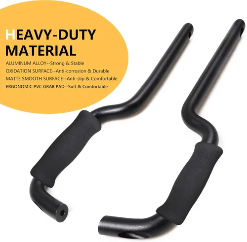 Miniatura 5 de Asas de aluminio para Ford Bronco de 4 puertas de tamaño completo para asiento delantero y trasero trasero 2021 2022 2023 2024 2025 2026, accesorios