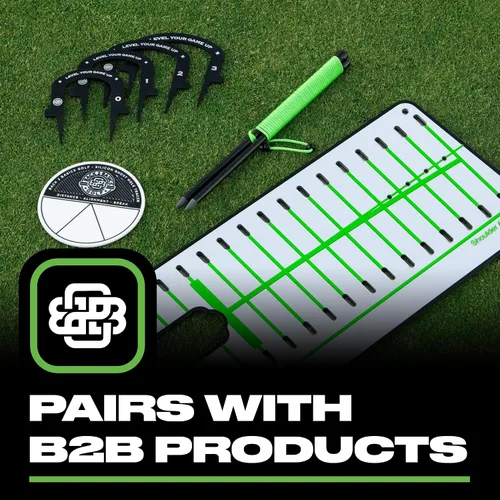 Miniatura 4 de Aumenta tu precisión de puesto: Back 2 BASICS - Juego de 4 puertas escalonadas con práctica bolsa de transporte - Esencial de entrenamiento de golf