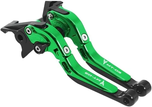 Miniatura 8 de F Palanca de freno para motocicleta CNC ajustable plegable extensible palanca de embrague de freno para Yamaha MT03 MT 03 Mt-03 2005-2014 Y
