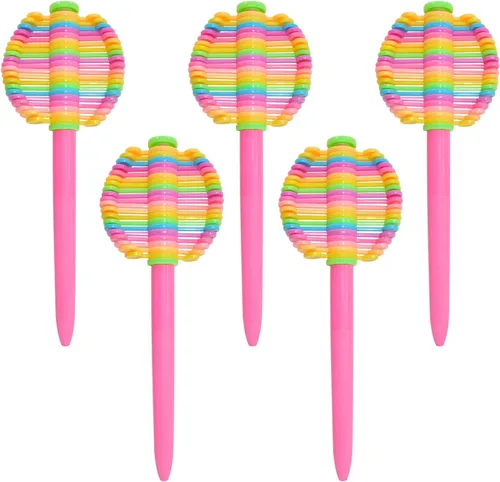Miniatura 8 de 3 bolígrafos para ansiedad, descompresión, escritura multifunción, bolígrafos multicolor para juguetes de escritorio de oficina, regalos novedosos