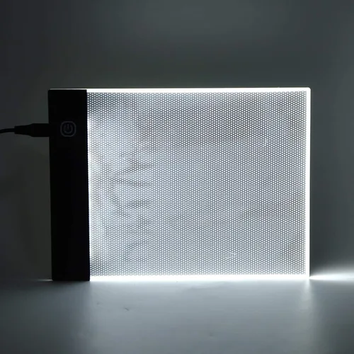 Miniatura 4 de Kit de libro abatible con almohadilla de luz, caja de luz LED A6, tablero de copia LED A6, almohadilla de trazado regulable con cable USB
