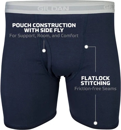 Miniatura 3 de Gildan Men's Underwear Boxer Briefs, Multipack